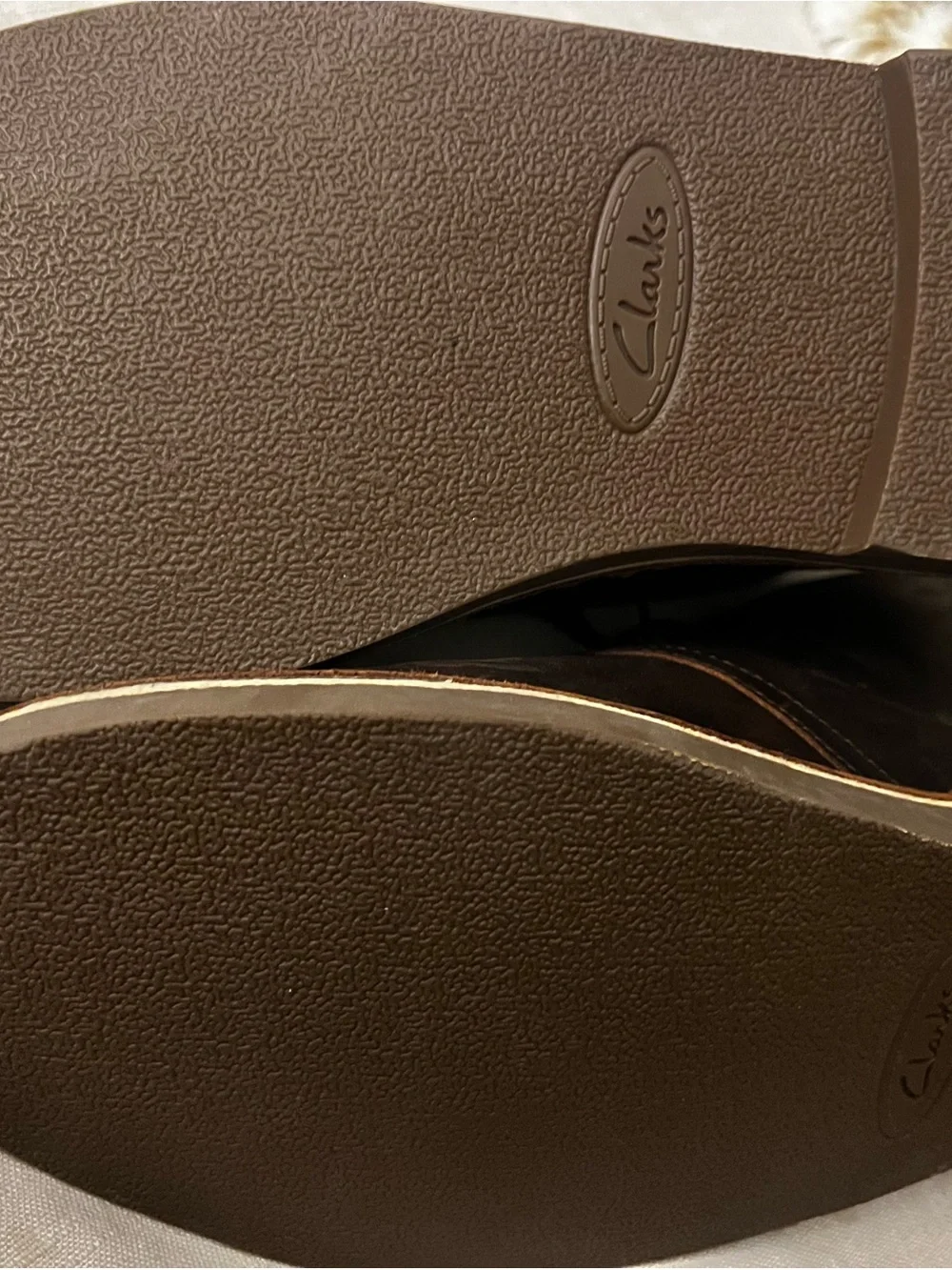 Clarks Men's Dark Brown Leather Bushacre 2—NWOT